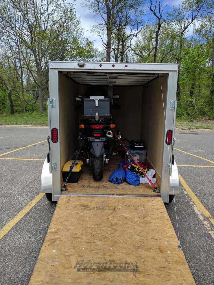 Picking up the Vstrom