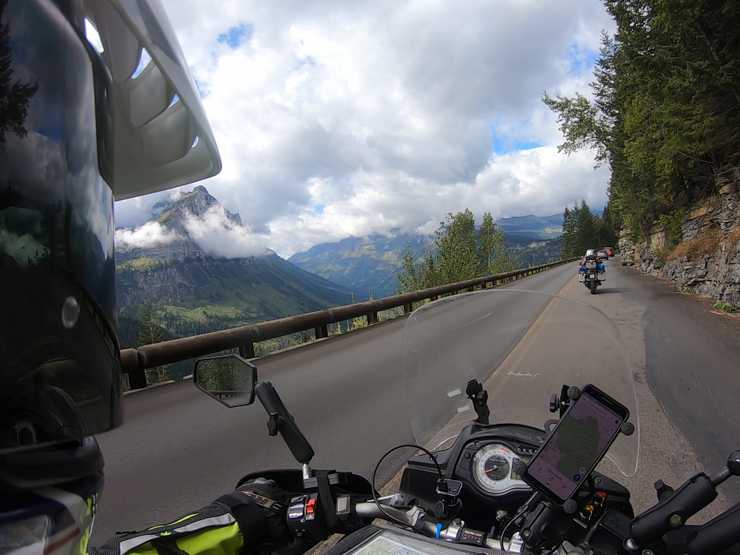 Views of Glacier from Going to the Sun